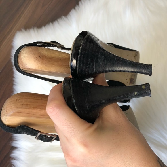 Anne Klein heeled sandals leather - Picture 2 of 12